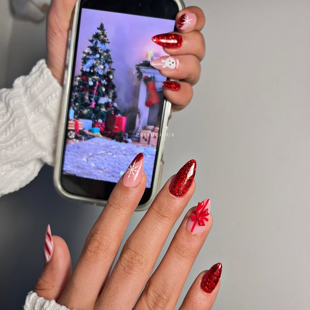 Christmas vibe still strong !! 🎄✨( one of my fav set of this christmas )🙂_↔️🫶🏻(Christmas nai